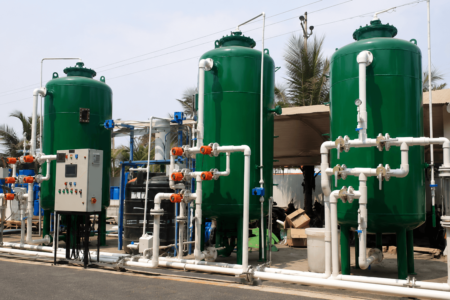 Industrial Water Treatment Plant Setup by ARK AQUATECH India