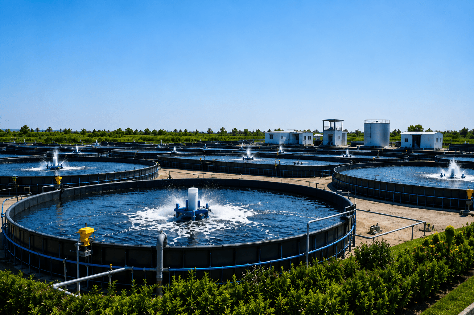 Advanced Aquaculture System Setup by ARK AQUATECH India
